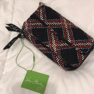 NWT Vera Bradley Plaid Wristlet